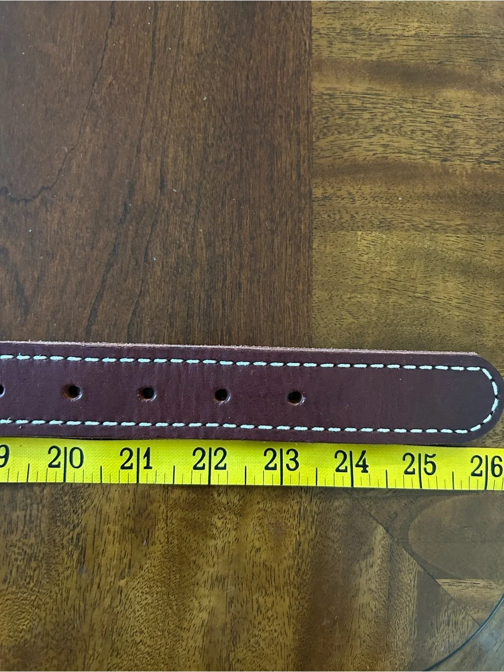 Ray Allen Dog Collar Heavy Duty Latigo Leather